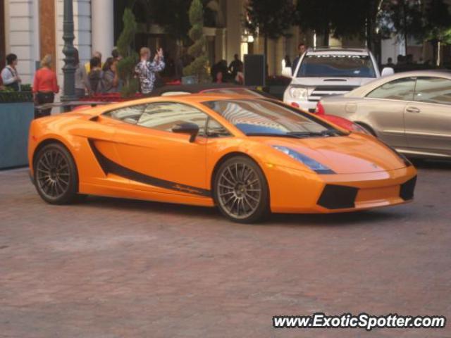 Lamborghini Gallardo spotted in Las vegas, Nevada