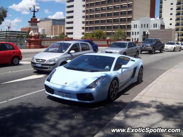 Lamborghini Gallardo spotted in Perth, Australia