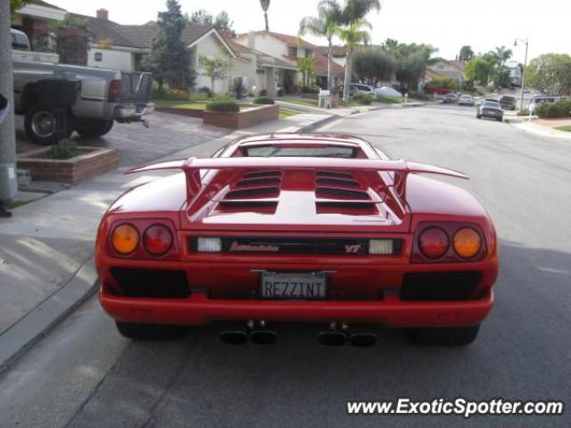 Lamborghini Diablo spotted in Mission viejo, California