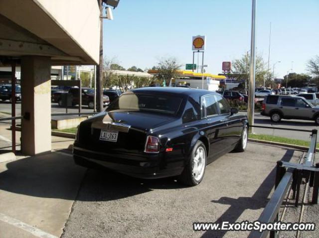 Rolls Royce Phantom spotted in Houston, Texas