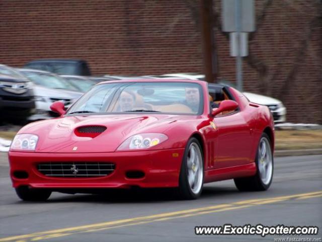 Ferrari 575M spotted in Greenwich, Connecticut