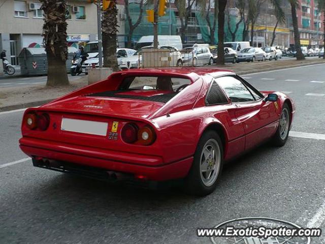 Ferrari 328 spotted in Barcelona, Spain