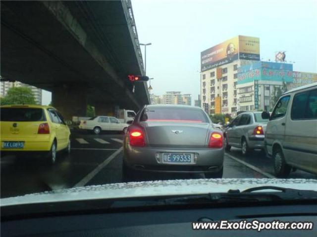 Bentley Continental spotted in Foshan, China