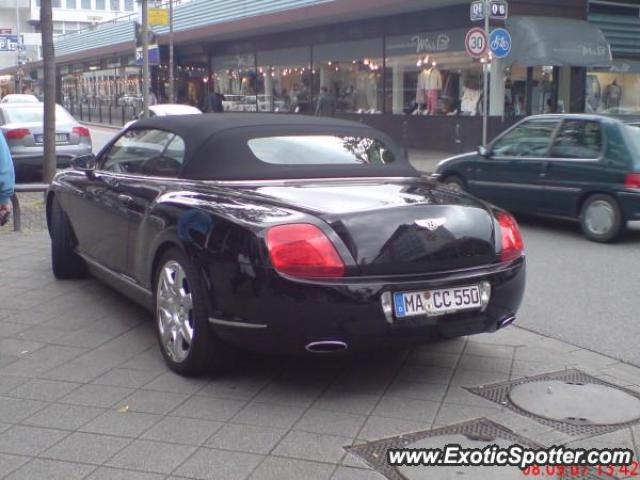 Bentley Continental spotted in Mannheim, Germany