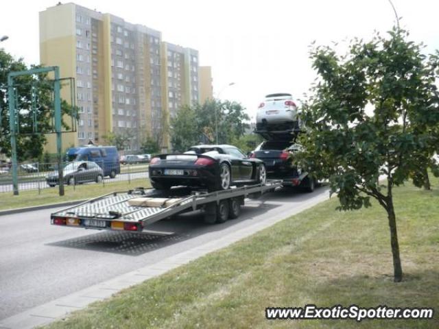 Porsche Carrera GT spotted in Suwalki, Poland