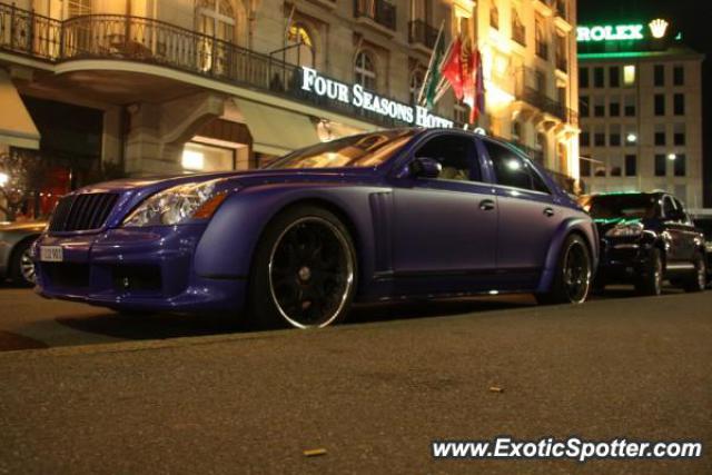 Mercedes Maybach spotted in Geneva, Switzerland