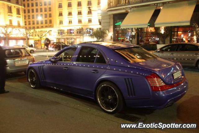 Mercedes Maybach spotted in Geneva, Switzerland