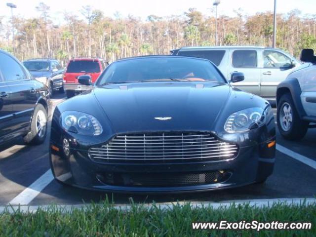 Aston Martin Vantage spotted in Naples, Florida