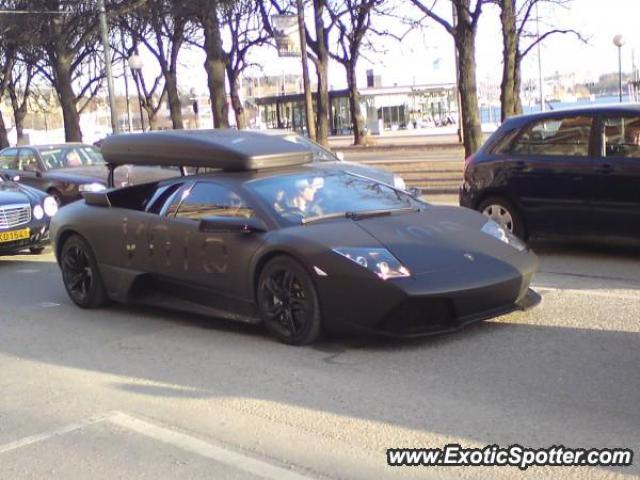 Lamborghini Murcielago spotted in Stockholm, Sweden