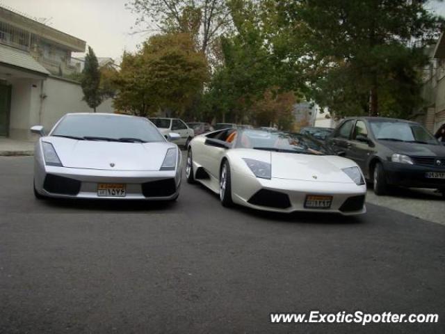 Lamborghini Murcielago spotted in Tehran, Iran