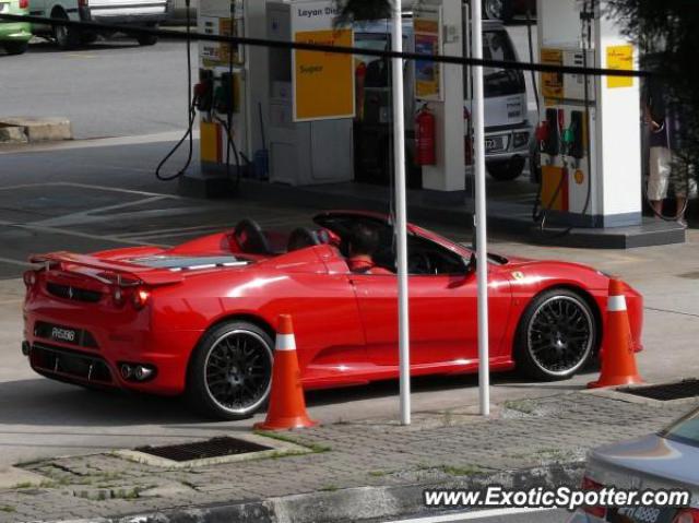 Ferrari F430 spotted in Kuala Lumpur, Malaysia