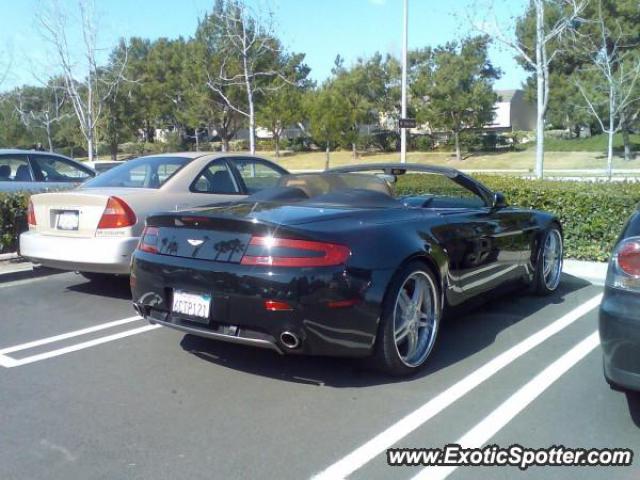 Aston Martin Vantage spotted in Irvine, California
