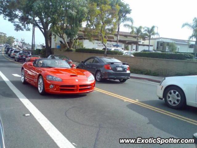 Dodge Viper spotted in Newport, California