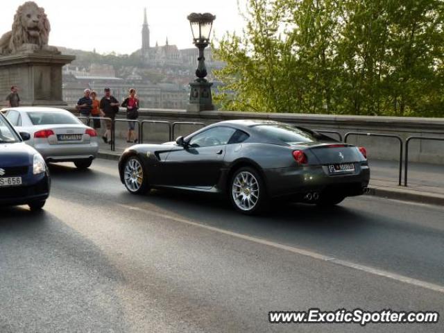 Ferrari 599GTB spotted in Budapest, Hungary