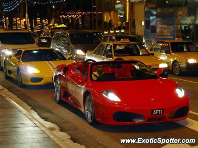 Ferrari F430 spotted in Kuala Lumpur, Malaysia