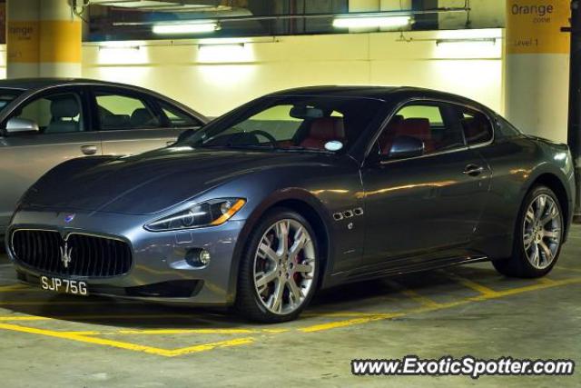 Maserati GranTurismo spotted in Marina Bay, Singapore