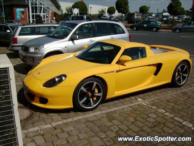 Porsche Carrera GT spotted in Bremerhaven, Bremen, Germany