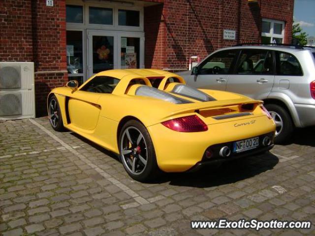 Porsche Carrera GT spotted in Bremerhaven, Bremen, Germany