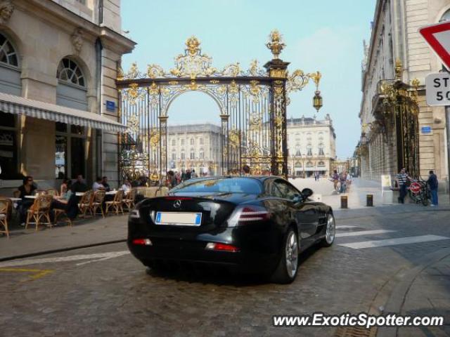 Mercedes SLR spotted in Nancy, France