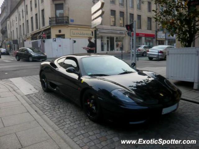 Ferrari 360 Modena spotted in Nancy, France