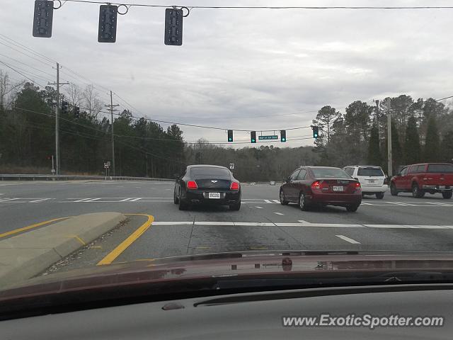 Bentley Continental spotted in Buford, Georgia