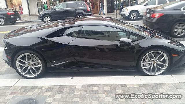 Lamborghini Huracan spotted in Burlingame, California