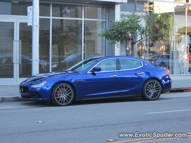 Maserati Ghibli spotted in Beverly Hills, California