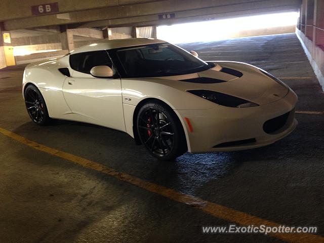 Lotus Evora spotted in Indianapolis, Indiana