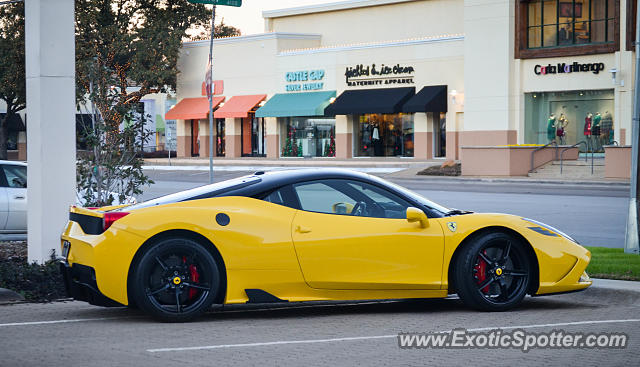 Ferrari 458 Italia spotted in Dallas, Texas