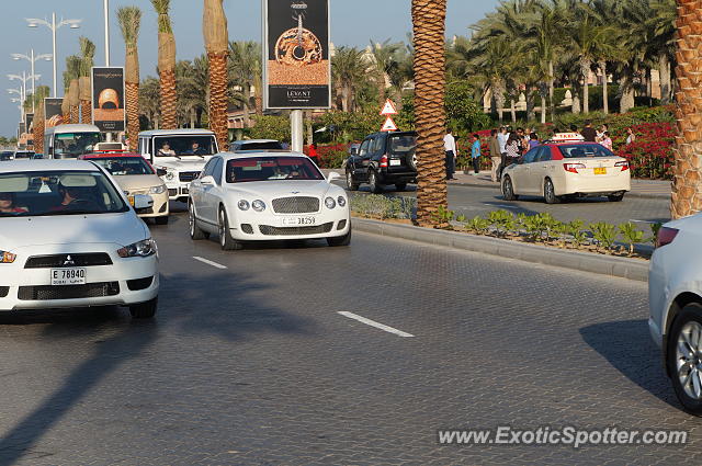 Bentley Continental spotted in Dubai, United Arab Emirates