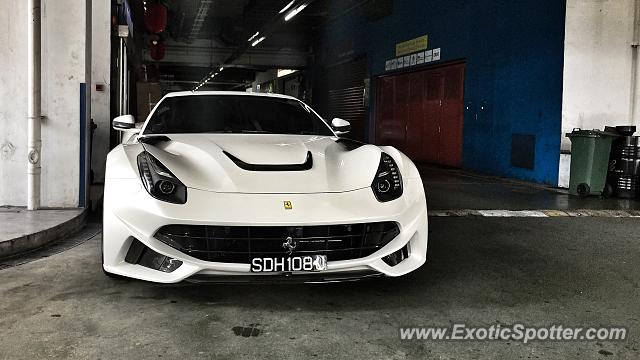 Ferrari F12 spotted in Sin Ming, Singapore