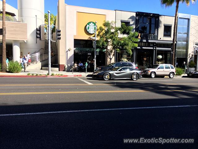 Ferrari F12 spotted in Beverly Hills, California