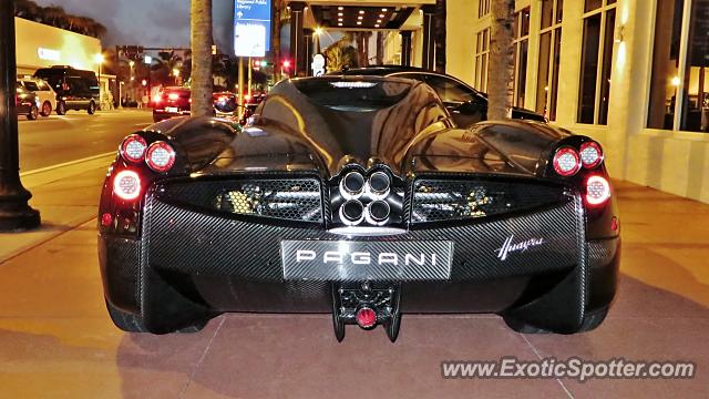 Pagani Huayra spotted in Miami, Florida