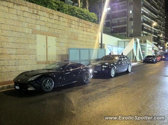 Ferrari F12 spotted in Monte Carlo, Monaco