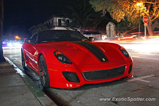 Ferrari 599GTO spotted in Carmel, California