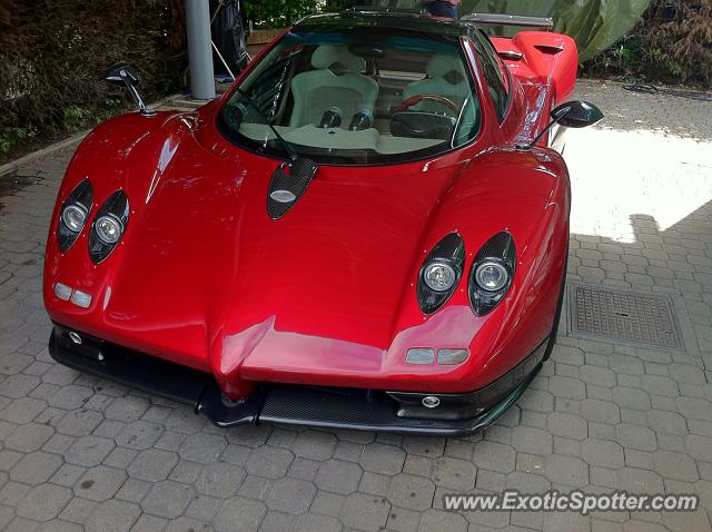 Pagani Zonda spotted in Monte Carlo, Monaco