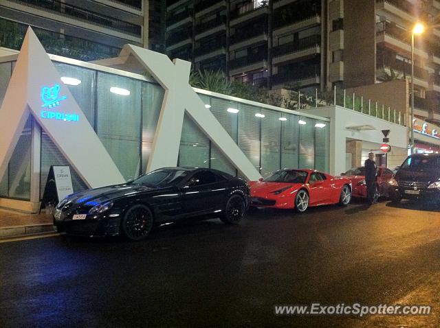 Mercedes SLR spotted in Monte Carlo, Monaco