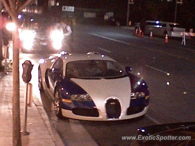 Bugatti Veyron spotted in Beverly Hills, California