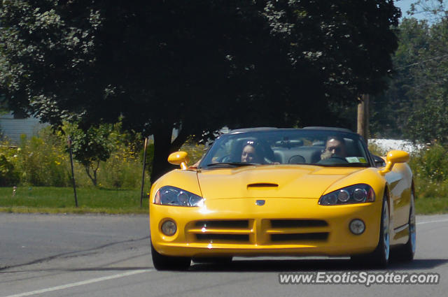 Dodge Viper spotted in Sodus, New York