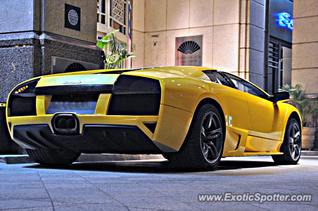 Lamborghini Murcielago spotted in KLCC Twin Tower, Malaysia