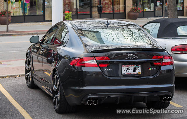 Jaguar XKR-S spotted in Whitefish Bay, Wisconsin