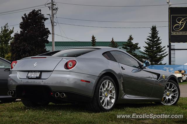 Ferrari 599GTB spotted in Watkins Glen, New York