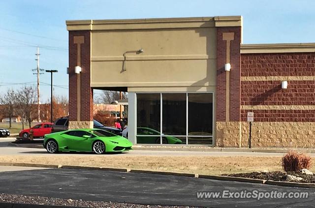 Lamborghini Huracan spotted in St. Louis, Missouri