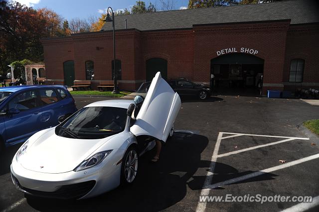 Mclaren MP4-12C spotted in Avon, CT, Connecticut