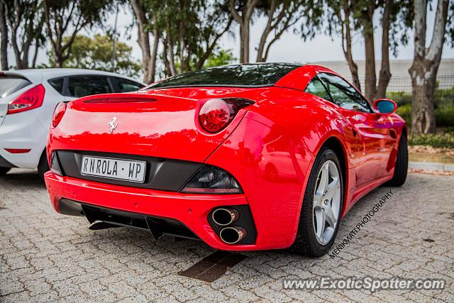 Ferrari California spotted in Cape Town, South Africa