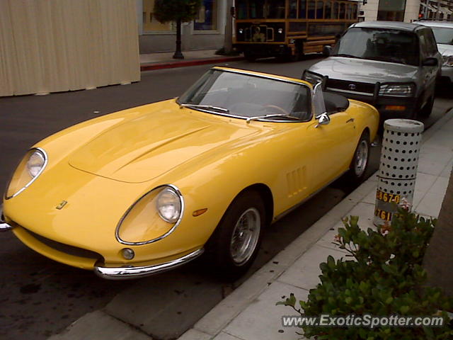 Ferrari 275 spotted in Beverly Hills, California