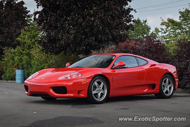 Ferrari 360 Modena spotted in Watkins Glen, New York