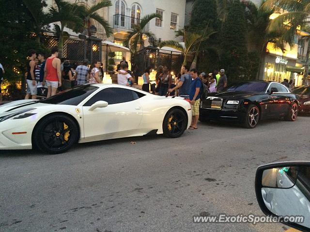 Ferrari 458 Italia spotted in Miami, Florida