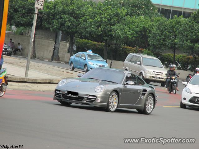 Porsche 911 Turbo spotted in Jakarta, Indonesia