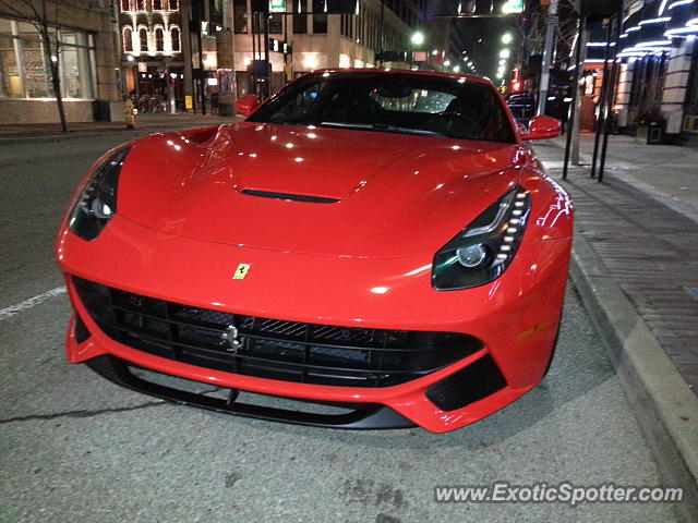 Ferrari F12 spotted in Cincinnati, Ohio